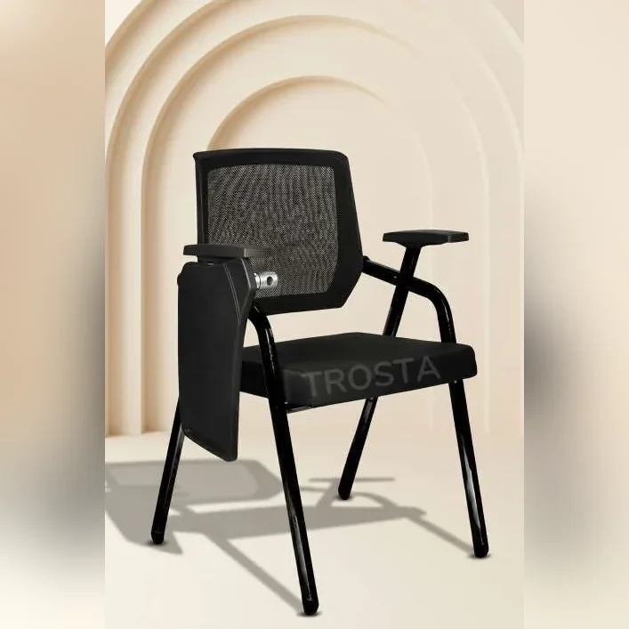 Sudam Aasto training chair with mesh back and writing pad