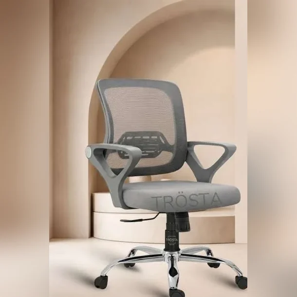 Sudam Cherry grey mesh computer chair